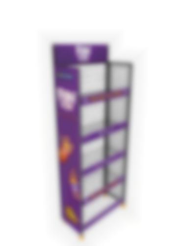 Product Display Stands - METAL Range - metal foldie FSU